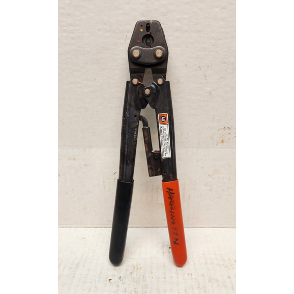 Hard to find Thomas & Betts WT-2130 ratchet Stakon Manual Crimp Tool - Picture 2 of 8